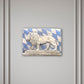 Bavarian Lion, Painted Terracotta