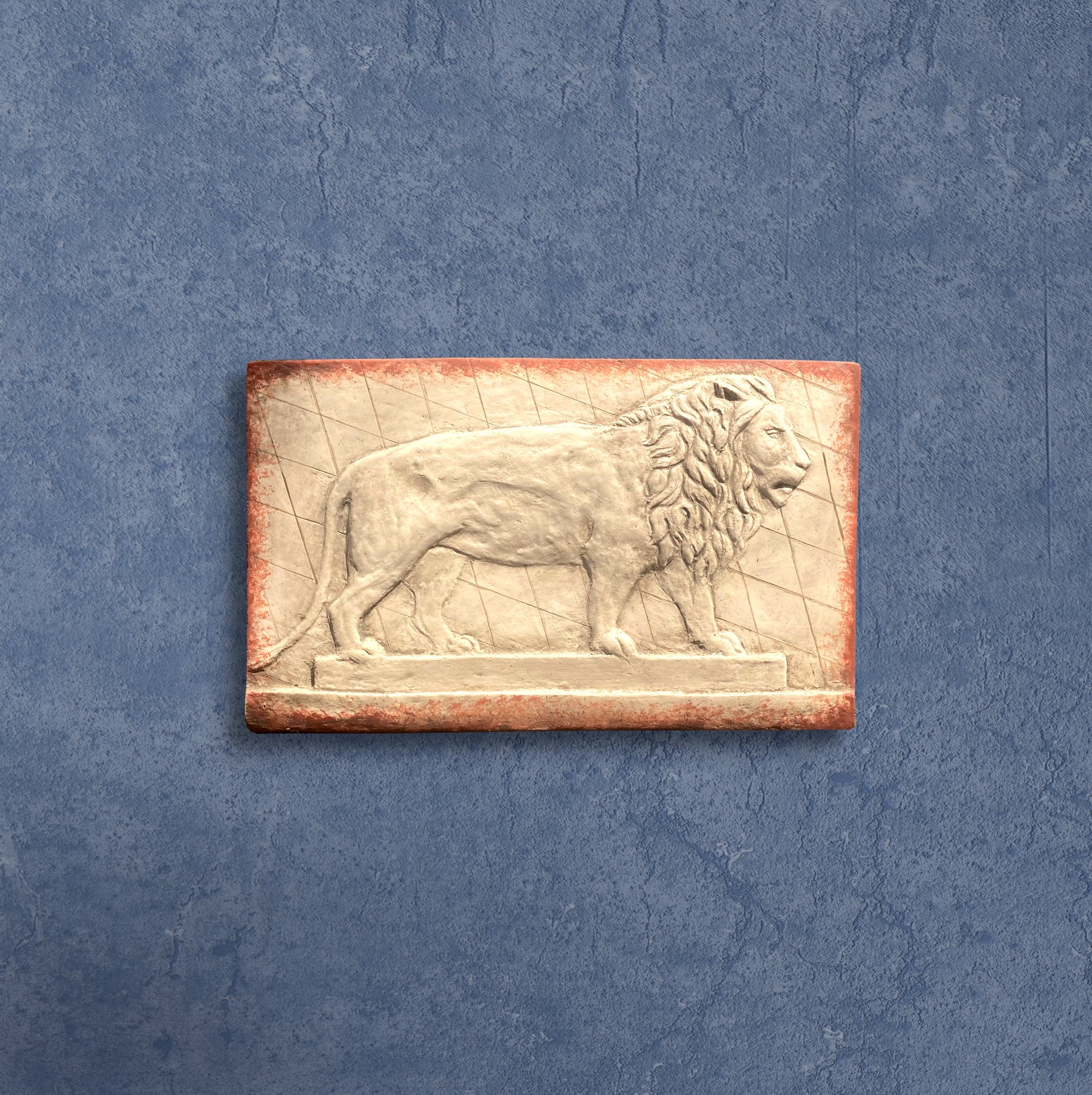 Big Bavarian Lion (terracotta) – Ithaca Art