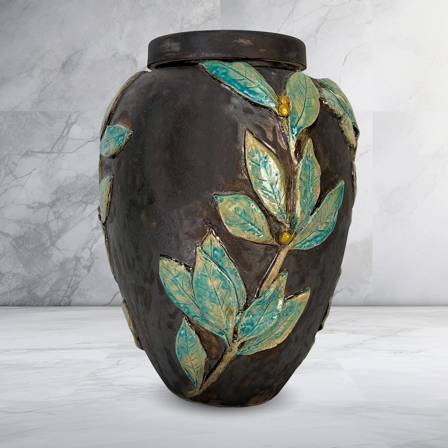 Urn "Martijn", for Cemetery Niches