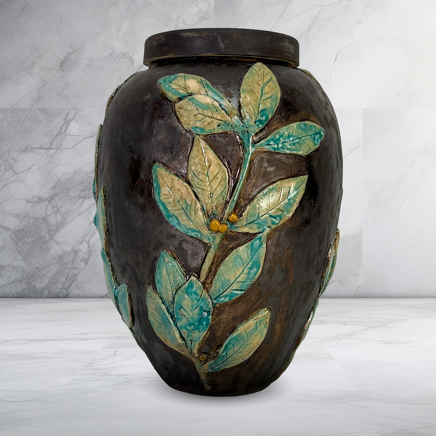 Urn "Martijn", for Cemetery Niches