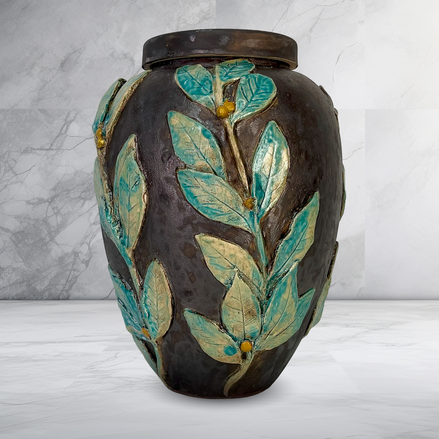 Urn "Martijn", for Cemetery Niches