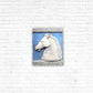 Horse's Head Medici-Riccardi, in Blue