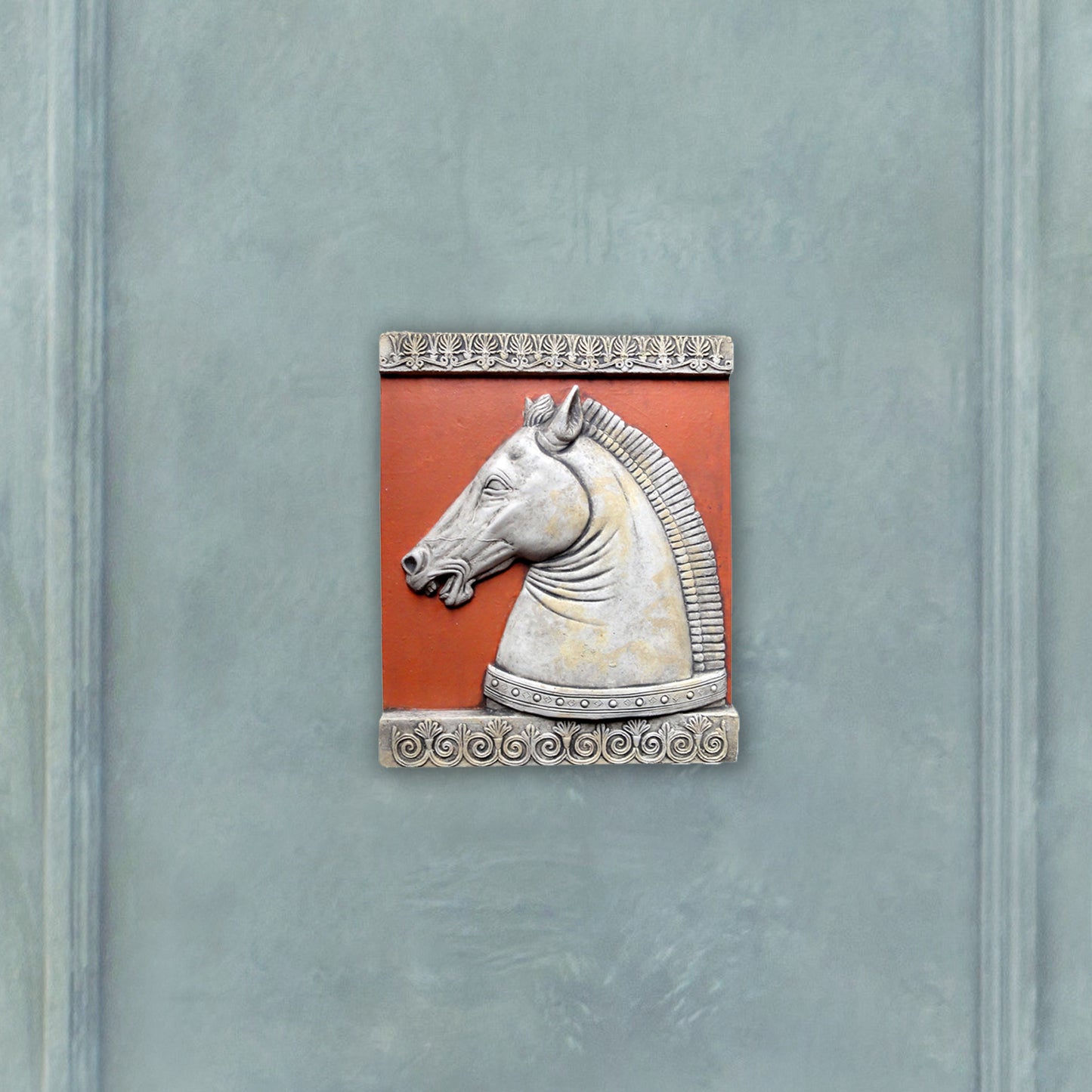 Horse's Head Medici-Riccardi, in Red