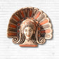 Painted Antefix with Maenad